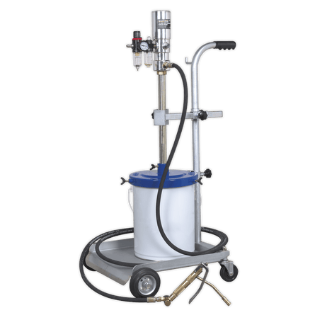 Sealey AK452X Grease Pump Air Operated 12.5kg - AK452X - Sealey Tools UK - Workshop Tool Storage