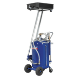 Sealey AK462DX Mobile Oil Drainer with Probes 80L Cantilever Air Discharge - AK462DX - Sealey Tools UK - Workshop Tool Storage