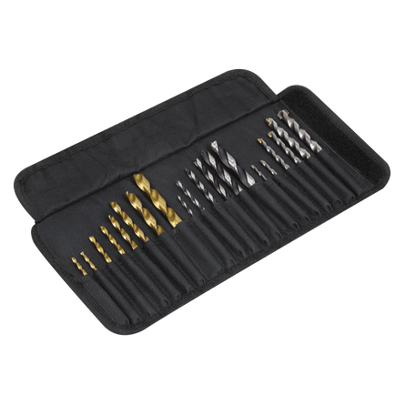 Sealey AK4720 1/4"Hex Shank Assorted Drill Bit Set 20pc - AK4720 - Sealey Tools UK - Workshop Tool Storage