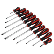 Sealey AK4933 Screwdriver Set 11pc Hammer - Thru - AK4933 - Sealey Tools UK - Workshop Tool Storage