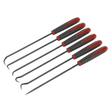 Sealey AK5215 6pc Extra - Long Pick & Hook Set - AK5215 - Sealey Tools UK - Workshop Tool Storage