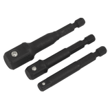 Sealey AK5521 Impact Socket Adaptor Set 3pc - AK5521 - Sealey Tools UK - Workshop Tool Storage