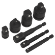 Sealey AK5522 Impact Socket Adaptor Set 7pc - AK5522 - Sealey Tools UK - Workshop Tool Storage