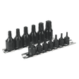 Sealey AK5584 TRX - Star* Socket Bit Set 13pc 1/4" & 3/8"Sq Drive - AK5584 - Sealey Tools UK - Workshop Tool Storage
