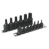 Sealey AK5584 TRX - Star* Socket Bit Set 13pc 1/4" & 3/8"Sq Drive - AK5584 - Sealey Tools UK - Workshop Tool Storage