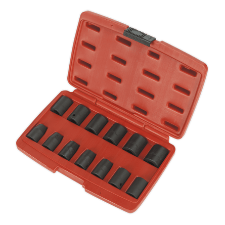 Sealey AK5613M Impact Socket Set 13pc - AK5613M - Sealey Tools UK - Workshop Tool Storage