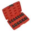 Sealey AK5614M Impact Socket Set 13pc 1/2"Sq Drive 12pt - AK5614M - Sealey Tools UK - Workshop Tool Storage