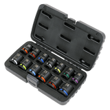 Sealey AK5617M Impact Socket Set 13pc 1/2"Sq Drive Metric - AK5617M - Sealey Tools UK - Workshop Tool Storage