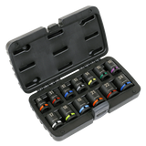 Sealey AK5617M Impact Socket Set 13pc 1/2"Sq Drive Metric - AK5617M - Sealey Tools UK - Workshop Tool Storage