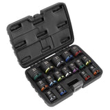 Sealey AK5625M Impact Socket Set 16pc 1/2" Sq Drive - AK5625M - Sealey Tools UK - Workshop Tool Storage