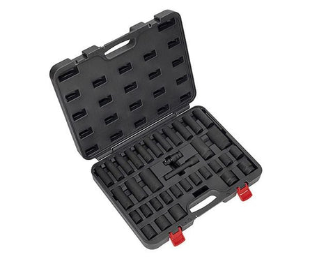 Sealey AK5634M Impact Socket Set 34pc 1/2in Sq Drive Metric - SLY-19218 - Sealey Tools UK - Workshop Tool Storage