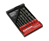 Sealey AK5708 Tungsten Carbide Tipped Masonry Drill Bit Set 8pc - Drill Bits & Sets - SLY-14587 - Sealey Tools UK - Workshop Tool Storage