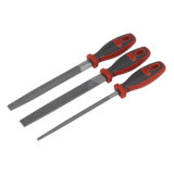 Sealey AK572 Engineer's File Set 3pc 200mm - AK572 - Sealey Tools UK - Workshop Tool Storage