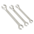Sealey AK600 Flare Nut Spanner Set 3pc Metric - AK600 - Sealey Tools UK - Workshop Tool Storage