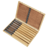 Sealey AK60/8 8pc Wood Turning Chisel Set - AK60/8 - Sealey Tools UK - Workshop Tool Storage