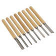 Sealey AK60/8 8pc Wood Turning Chisel Set - AK60/8 - Sealey Tools UK - Workshop Tool Storage
