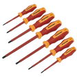 Sealey AK6125 Screwdriver Set 7pc VDE Approved - AK6125 - Sealey Tools UK - Workshop Tool Storage