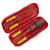 Sealey AK61280 Screwdriver Set Interchangeable 8pc - VDE Approved - AK61280 - Sealey Tools UK - Workshop Tool Storage