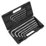 Sealey AK6143 Jumbo Hex Key Set 10pc Extra - Long Metric - AK6143 - Sealey Tools UK - Workshop Tool Storage