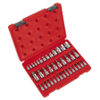 Sealey AK6197 TRX - Star* Socket & Security Socket Bit Set 38pc 1/4", 3/8" & 1/2"Sq Drive - AK6197 - Sealey Tools UK - Workshop Tool Storage
