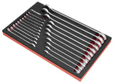 Sealey AK63021 Combination Spanner Set 21pc - AK63021 - Sealey Tools UK - Workshop Tool Storage