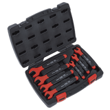 Sealey AK63171 Insulated Open - End Spanner Set 7pc VDE Approved - AK63171 - Sealey Tools UK - Workshop Tool Storage