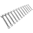 Sealey AK63921 Combination Spanner Set 12pc Lock - On„¢ 6pt - Metric - AK63921 - Sealey Tools UK - Workshop Tool Storage