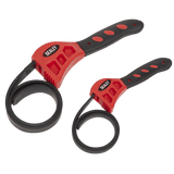 Sealey AK6408 Strap Wrench Set 2pc - AK6408 - Sealey Tools UK - Workshop Tool Storage