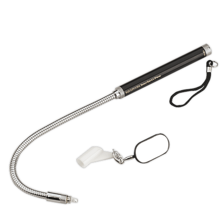 Sealey AK650 Flexible Inspection Mirror with Light - AK650 - Sealey Tools UK - Workshop Tool Storage
