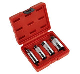 Sealey AK6556 Spark Plug Socket Set 4pc 3/8in Sq Drive - Engine - SLY-14095 - Sealey Tools UK - Workshop Tool Storage