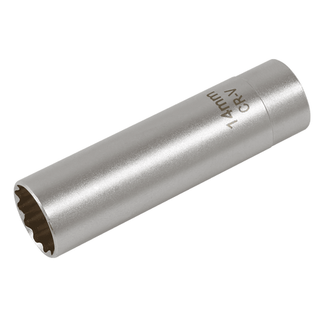 Sealey AK6568 14mm 3/8"Sq Drive 12 - Point Spark Plug Socket with Magnetic Retainer - AK6568 - Sealey Tools UK - Workshop Tool Storage