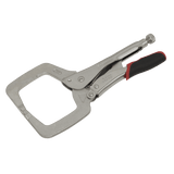 Sealey AK6874 Locking C - Clamp 280mm 0 - 90mm Capacity - AK6874 - Sealey Tools UK - Workshop Tool Storage