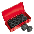 Sealey AK688 Impact Socket Set 10pc 1"Sq Drive Metric/Imperial - AK688 - Sealey Tools UK - Workshop Tool Storage