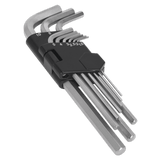 Sealey AK7136 Hex Key Set 9pc Long Metric - AK7136 - Sealey Tools UK - Workshop Tool Storage