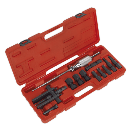 Sealey AK716 Blind Bearing Puller Set 12pc - AK716 - Sealey Tools UK - Workshop Tool Storage