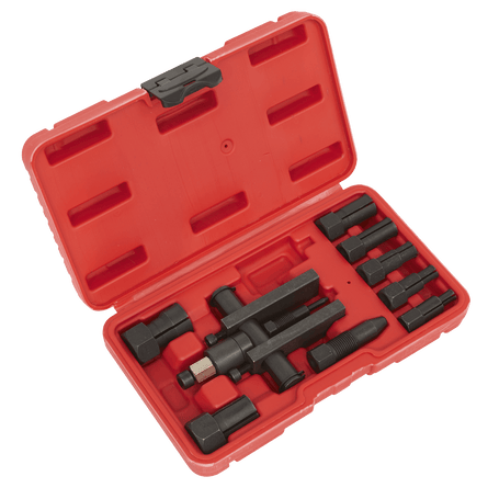 Sealey AK7160 Bridge Bearing Puller Set 10pc - AK7160 - Sealey Tools UK - Workshop Tool Storage
