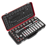 Sealey AK7922 Socket Set 3/8"Sq Drive 32pc - Premier Platinum Series - AK7922 - Sealey Tools UK - Workshop Tool Storage
