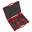 Sealey AK7941 Insulated Socket Set 20pc 1/2"Sq Drive WallDrive® VDE Approved - AK7941 - Sealey Tools UK - Workshop Tool Storage