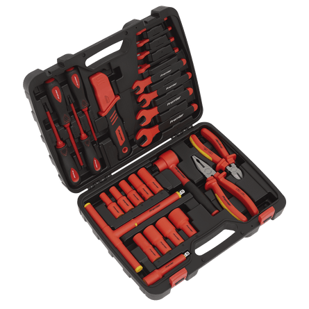Sealey AK7945 1000V Insulated Tool Kit 27pc - VDE Approved - AK7945 - Sealey Tools UK - Workshop Tool Storage