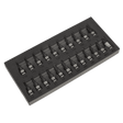 Sealey AK7985 TRX - Star*/Hex/Spline Socket Bit Set 22pc 3/8"Sq Drive Black Series - AK7985 - Sealey Tools UK - Workshop Tool Storage