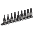 Sealey AK7986 Hex Key Socket Bit Set 9pc 3/8"Sq Drive Metric Black - AK7986 - Sealey Tools UK - Workshop Tool Storage