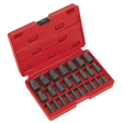 Sealey AK8182 Multi - Spline Screw Extractor Set 25pc - AK8182 - Sealey Tools UK - Workshop Tool Storage