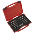 Sealey AK8187 Step Drill Screw/Bolt Extractor Set 10pc - AK8187 - Sealey Tools UK - Workshop Tool Storage