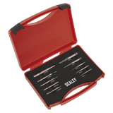Sealey AK8187 Step Drill Screw/Bolt Extractor Set 10pc - AK8187 - Sealey Tools UK - Workshop Tool Storage