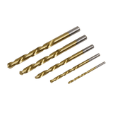 Sealey AK8189 Left - Hand Spiral Drill Bit Set 5pc - AK8189 - Sealey Tools UK - Workshop Tool Storage