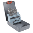 Sealey AK8190 19pc Left - Hand Spiral Drill Bit Set - AK8190 - Sealey Tools UK - Workshop Tool Storage