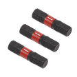 Sealey AK8214 Hex 6mm Impact Power Tool Bits 25mm - 3pc - AK8214 - Sealey Tools UK - Workshop Tool Storage