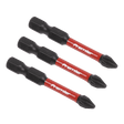 Sealey AK8230 Phillips 2 Impact Power Tool Bits 50mm - 3pc - AK8230 - Sealey Tools UK - Workshop Tool Storage