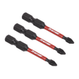 Sealey AK8232 Pozi 1 Impact Power Tool Bits 50mm - 3pc - AK8232 - Sealey Tools UK - Workshop Tool Storage