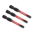 Sealey AK8243 TRX - Star* T25 Impact Power Tool Bits 50mm - 3pc - AK8243 - Sealey Tools UK - Workshop Tool Storage